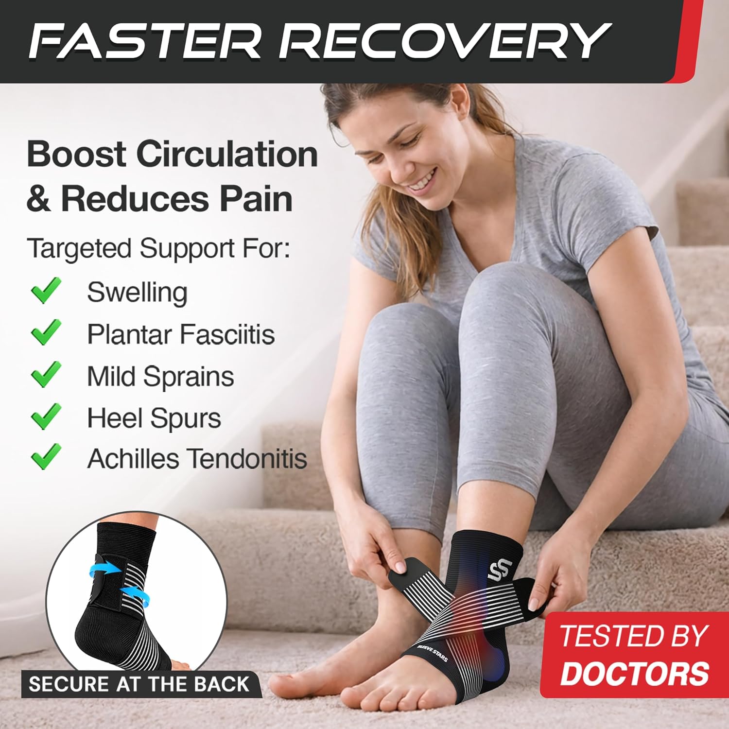Ankle Support Brace - view 2